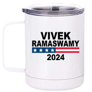 Vivek Ramaswamy 2024 Election 12 oz Stainless Steel Tumbler Cup