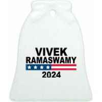 Vivek Ramaswamy 2024 Election Ceramic Bell Ornament