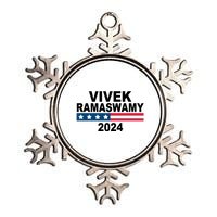 Vivek Ramaswamy 2024 Election Metallic Star Ornament