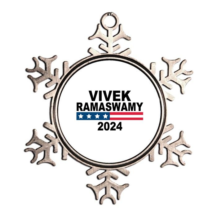 Vivek Ramaswamy 2024 Election Metallic Star Ornament