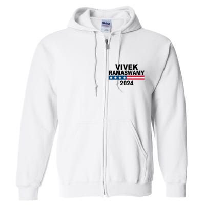 Vivek Ramaswamy 2024 Election Full Zip Hoodie