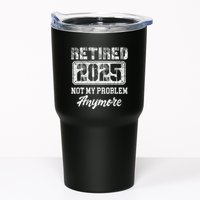 Vintage Retired 2025 Not My Problem Anymore Dad Tumbler