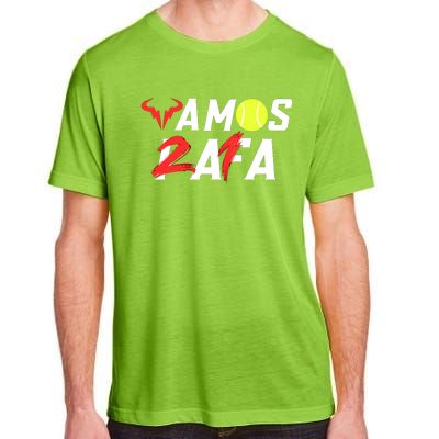 Vamos Rafa 21 Rafael Nadal Tennis Lover Adult ChromaSoft Performance T-Shirt