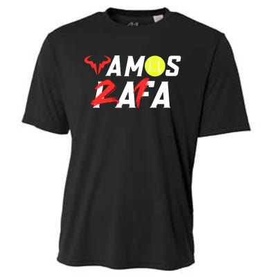 Vamos Rafa 21 Rafael Nadal Tennis Lover Cooling Performance Crew T-Shirt