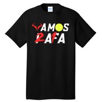 Vamos Rafa 21 Rafael Nadal Tennis Lover Tall T-Shirt