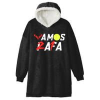 Vamos Rafa 21 Rafael Nadal Tennis Lover Hooded Wearable Blanket