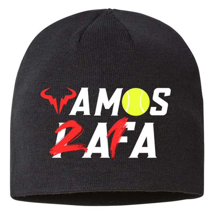 Vamos Rafa 21 Rafael Nadal Tennis Lover Sustainable Beanie