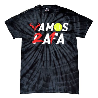 Vamos Rafa 21 Rafael Nadal Tennis Lover Tie-Dye T-Shirt