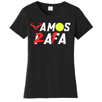 Vamos Rafa 21 Rafael Nadal Tennis Lover Women's T-Shirt