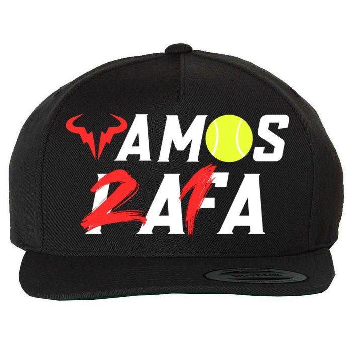 Vamos Rafa 21 Rafael Nadal Tennis Lover Wool Snapback Cap