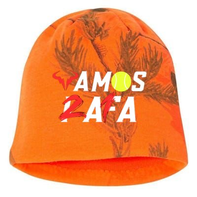 Vamos Rafa 21 Rafael Nadal Tennis Lover Kati - Camo Knit Beanie