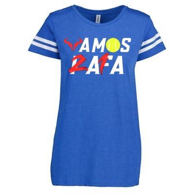 Vamos Rafa 21 Rafael Nadal Tennis Lover Enza Ladies Jersey Football T-Shirt