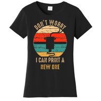 Vintage Retro 3D Printer Gift idea for Geeks  Women's T-Shirt