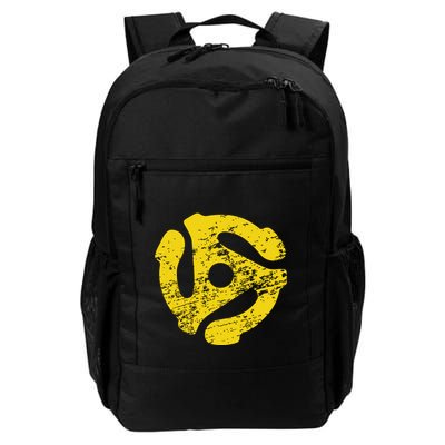 Vinyl Record 45 Rpm Spindle Adapter T Backpack