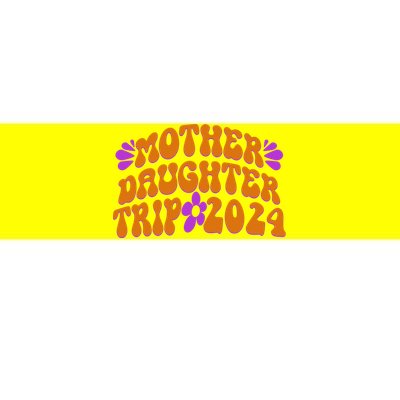 Vintage Retro 60S Mother Daughter Trip 2024 Bumper Sticker