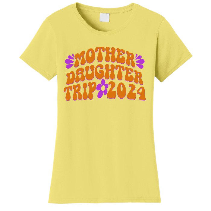 Vintage Retro 60S Mother Daughter Trip 2024 Women's T-Shirt