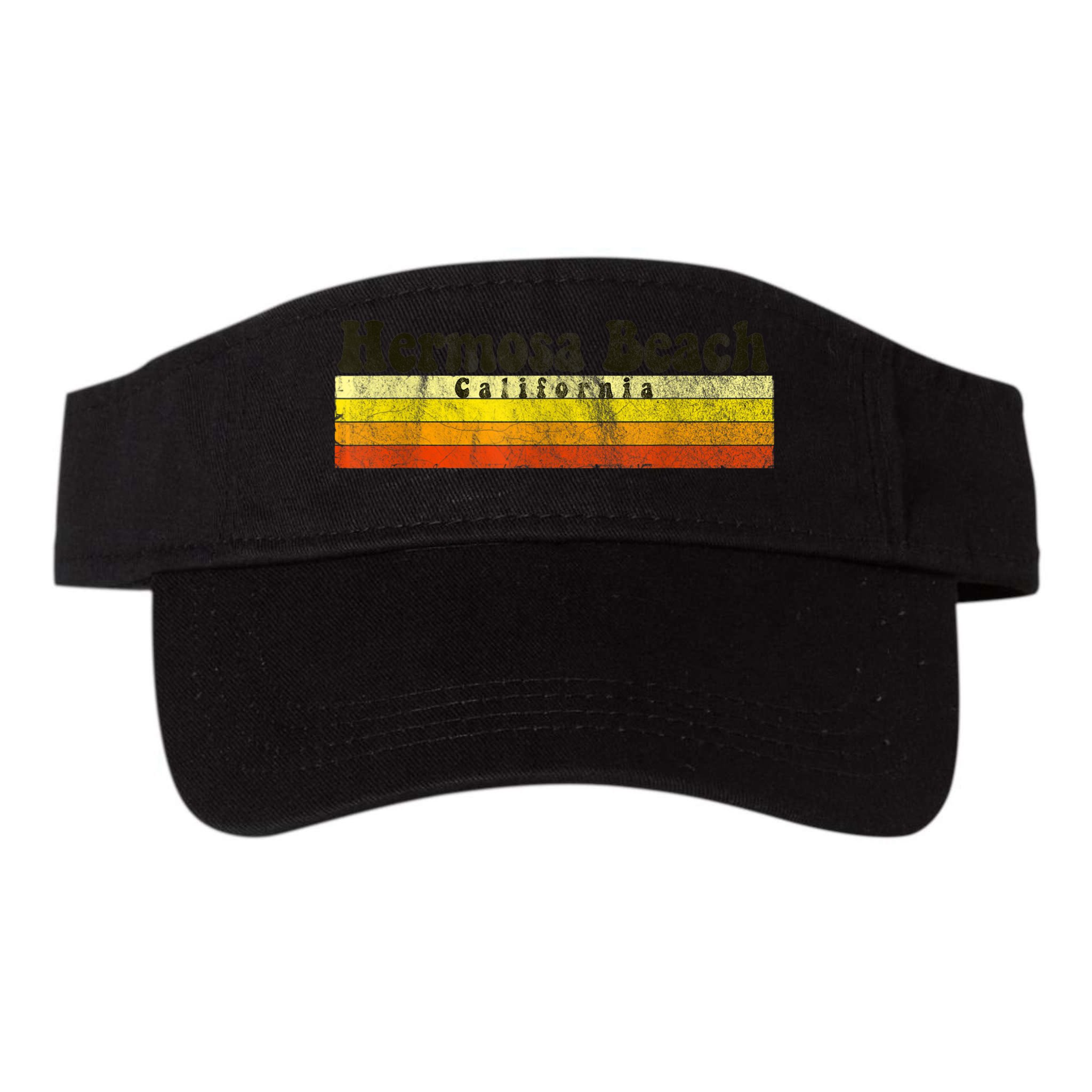 Vintage Retro 70s 80s Hermosa Beach, CA Visor