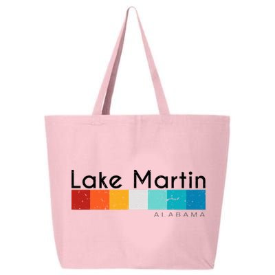 Vintage Retro 70s 80s Style Lake Martin Al Alabama Souvenir 25L Jumbo Tote