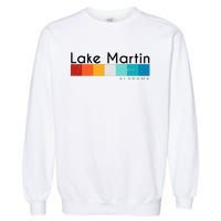 Vintage Retro 70s 80s Style Lake Martin Al Alabama Souvenir Garment-Dyed Sweatshirt