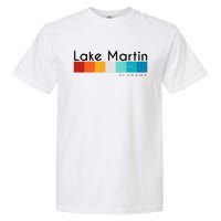 Vintage Retro 70s 80s Style Lake Martin Al Alabama Souvenir Garment-Dyed Heavyweight T-Shirt