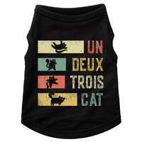 Vintage Retro 70s 80s 90s Un Deux Trois Cat Funny Cat Lover Doggie Tank