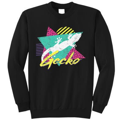 Vintage Retro 80s Or 90s Gecko Lizard Sweatshirt