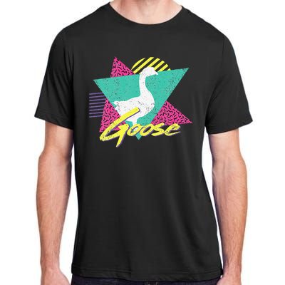 Vintage Retro 80s Or 90s Goose Adult ChromaSoft Performance T-Shirt