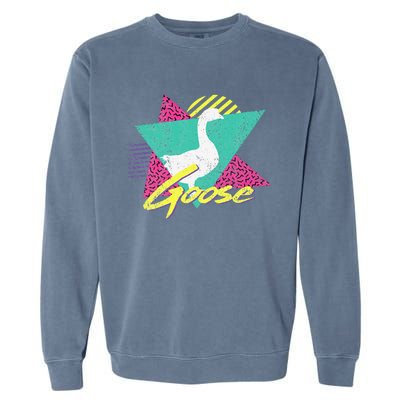 Vintage Retro 80s Or 90s Goose Garment-Dyed Sweatshirt