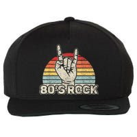 Vintage Retro 80S Rock Band 1980s Party Wool Snapback Cap