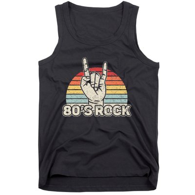 Vintage Retro 80s Rock Band Tank Top