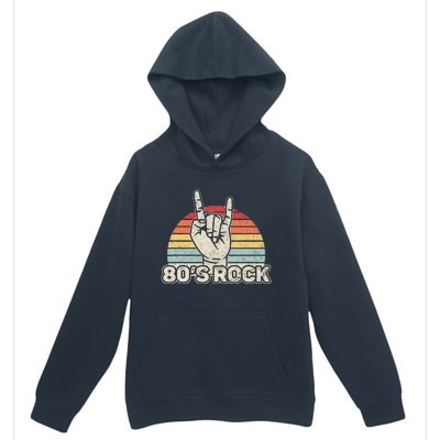 Vintage Retro 80s Rock Band Urban Pullover Hoodie