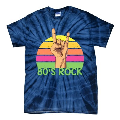 Vintage Retro 80's Rock Band Tie-Dye T-Shirt