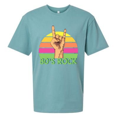 Vintage Retro 80's Rock Band Sueded Cloud Jersey T-Shirt