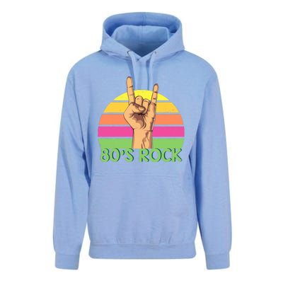 Vintage Retro 80's Rock Band Unisex Surf Hoodie