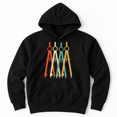 Vintage Retro Art Architect Architecture Hoodie