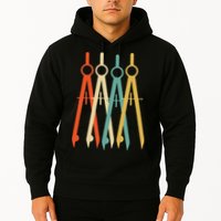 Vintage Retro Art Architect Architecture Hoodie