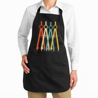 Vintage Retro Art Architect Architecture Apron