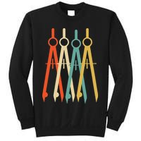 Vintage Retro Art Architect Architecture Sweatshirt