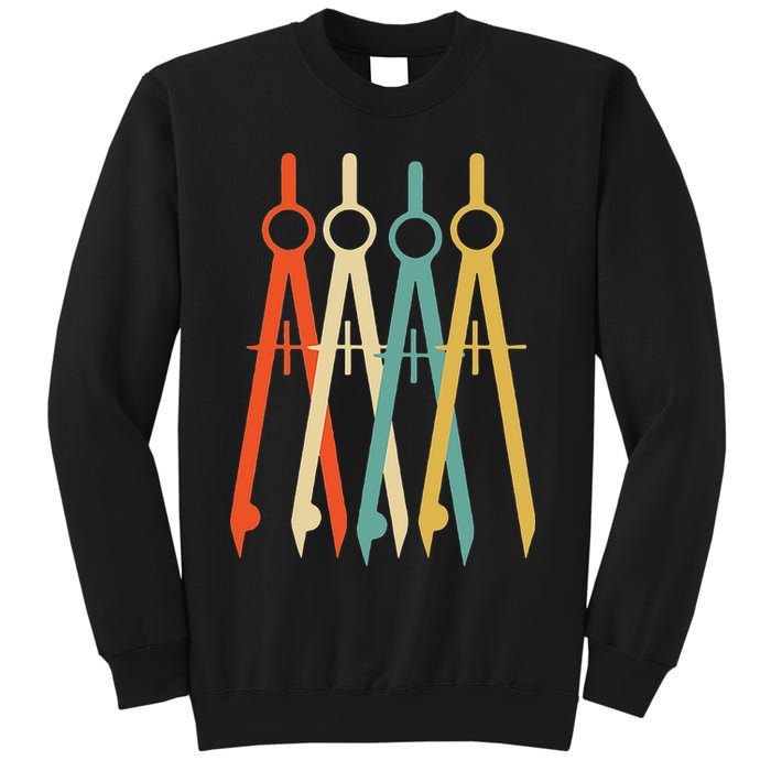 Vintage Retro Art Architect Architecture Sweatshirt