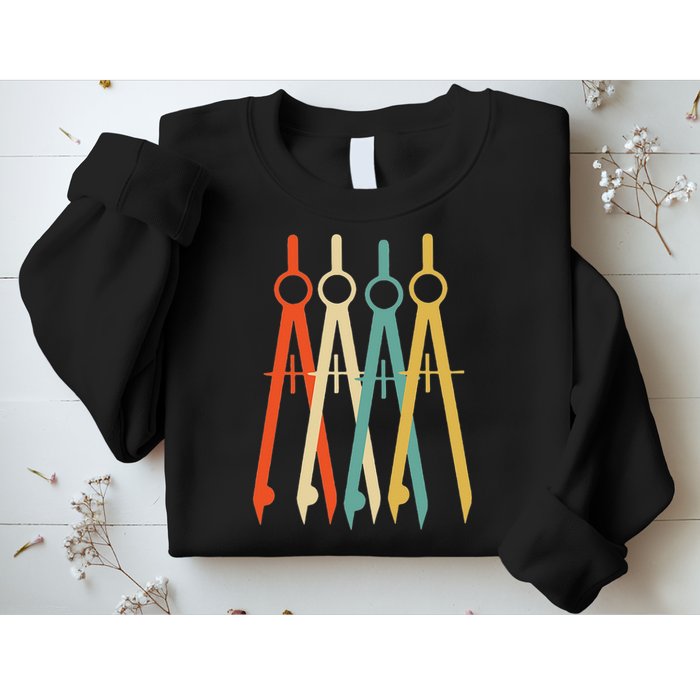 Vintage Retro Art Architect Architecture Sweatshirt