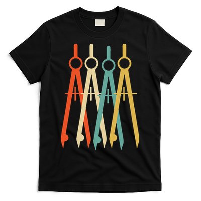 Vintage Retro Art Architect Architecture T-Shirt