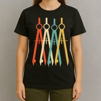 Vintage Retro Art Architect Architecture T-Shirt
