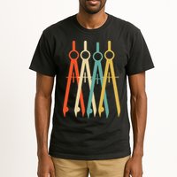 Vintage Retro Art Architect Architecture Tall T-Shirt
