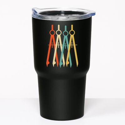 Vintage Retro Art Architect Architecture Tumbler