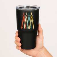 Vintage Retro Art Architect Architecture Tumbler