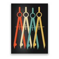 Vintage Retro Art Architect Architecture Poster