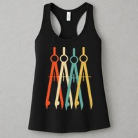 Vintage Retro Art Architect Architecture Womens Tank Top