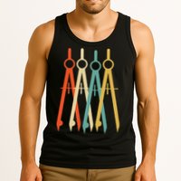 Vintage Retro Art Architect Architecture Tank Top