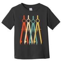 Vintage Retro Art Architect Architecture Toddler T-Shirt