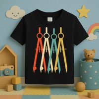 Vintage Retro Art Architect Architecture Toddler T-Shirt